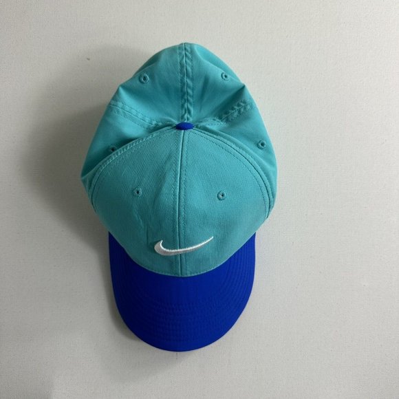 Nike Golf Vapor RZN Flatbill Tour Fitted Cap Hat 639666-010 Teal Flex-Fit M/L - Picture 2 of 8